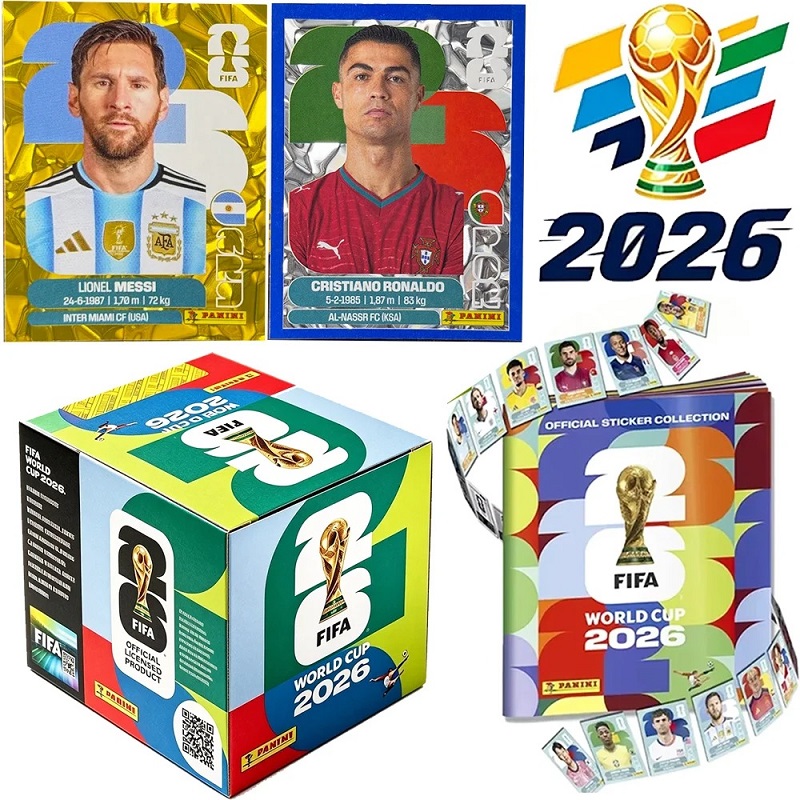 Sticker Sheet Set - Panini FIFA World Cup 2026 Licensed