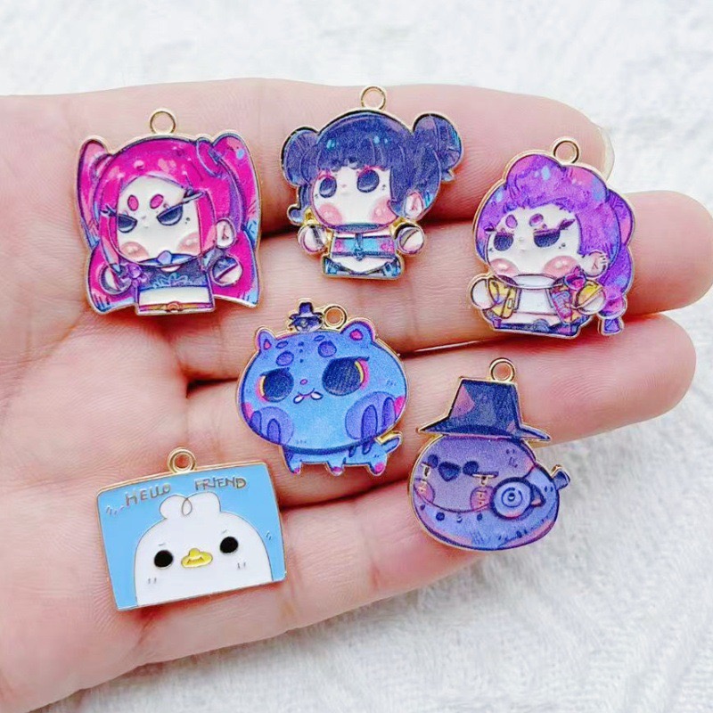 10pcs Cartoon Anime Pendant Oi - Anime Merchandise Gift 评论和价格