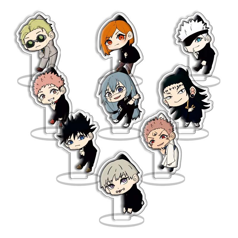 Anime Acrylic Stand Set Jujuts - Anime Jujutsu Kaisen Merchandise 评论和价格