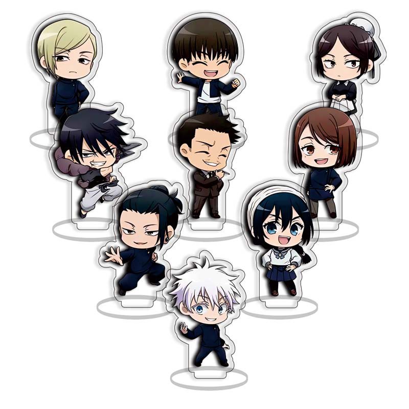 Anime Acrylic Stand Set Jujuts - Anime Jujutsu Kaisen Merchandise 评论和价格