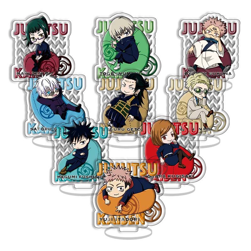 Anime Acrylic Stand Set Jujuts - Anime Jujutsu Kaisen Merchandise 评论和价格