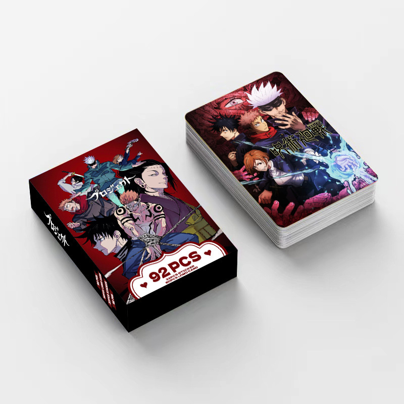 92 Pcs Cards Jujutsu Kaisen Do - Anime Jujutsu Kaisen Merchandise 评论和价格