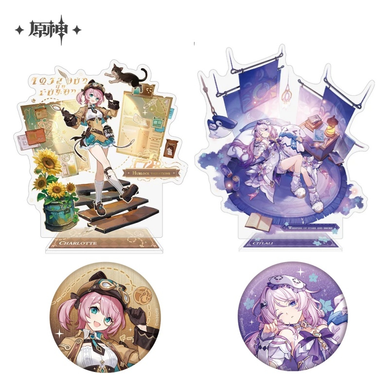 Official Genshin Impact Licens - Charlotte Anime Merchandise 评论和价格