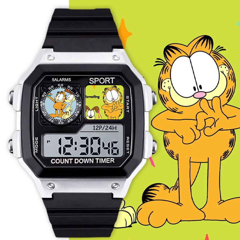 Garfield cartoon cute student  - Anime Girl Merchandise 评论和价格