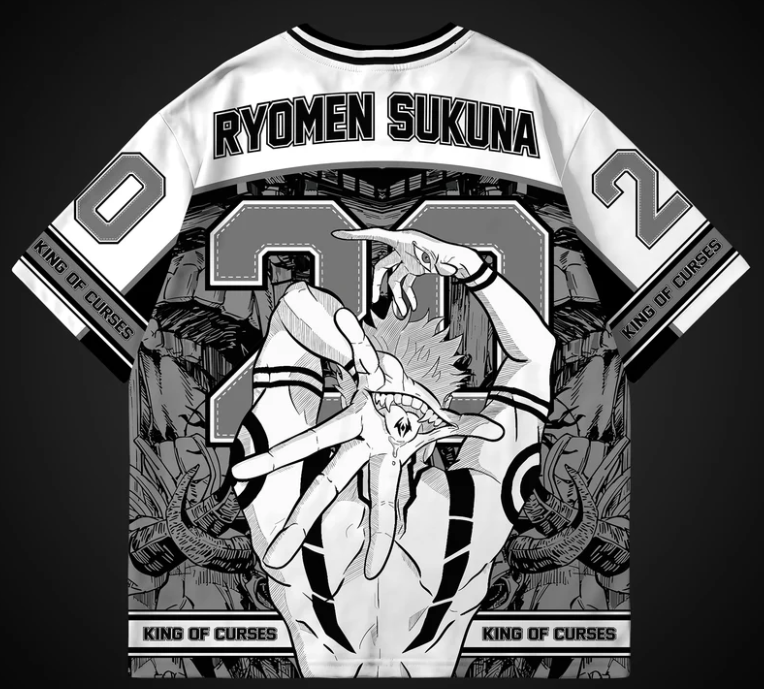 Latest Jujutsu Kaisen Jerseys  - Anime Jujutsu Kaisen Merchandise 评论和价格